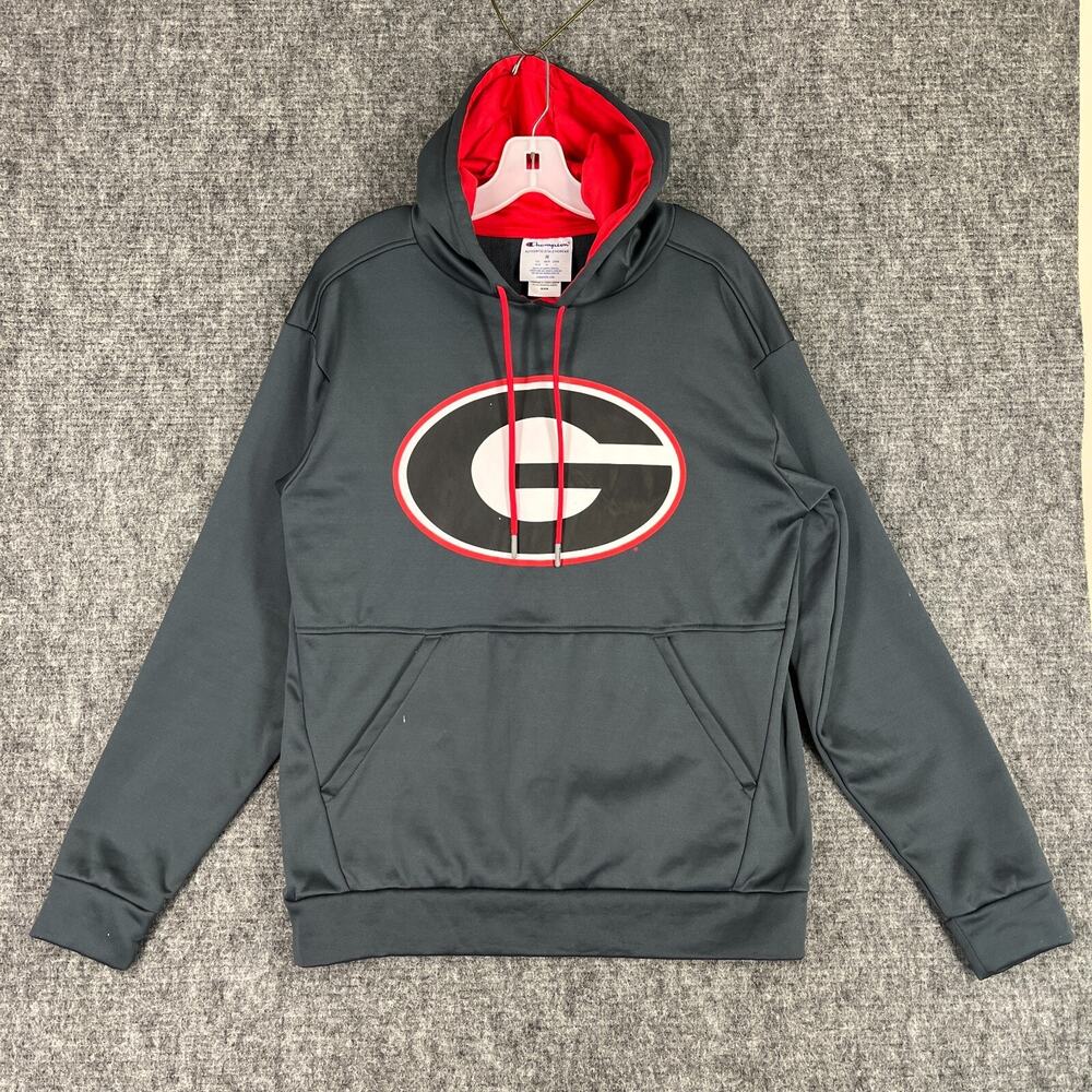 Georgia Bulldogs Champion Hoodie Men M College Football Streetwear Fanwear